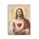 Christ Light Inspirational Canvas Wall Art